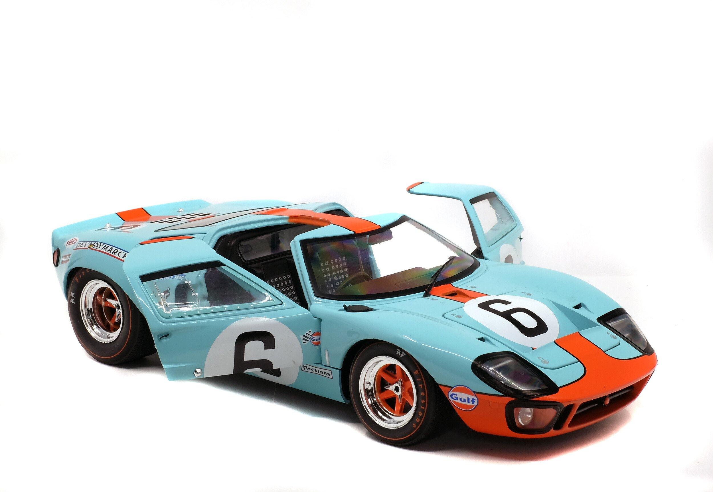 Solido 1:18 Ford GT40 MK1 24H Le Mans 1969 #6 Light Blue S1803003