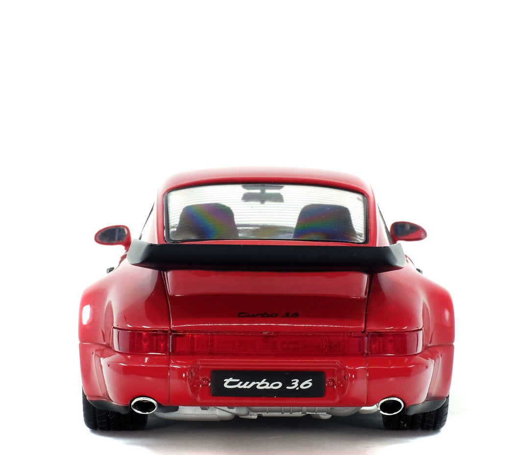 Solido 1:18 1990 Porsche 911 (964) Turbo 3.6 Red - Horizon Diecast