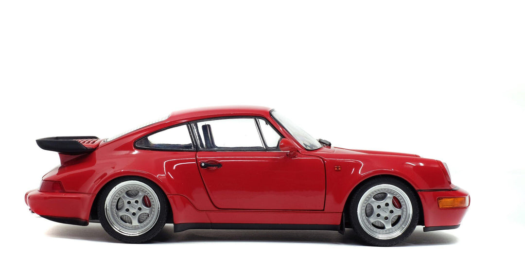 Solido 1:18 1990 Porsche 911 (964) Turbo 3.6 Red - Horizon Diecast