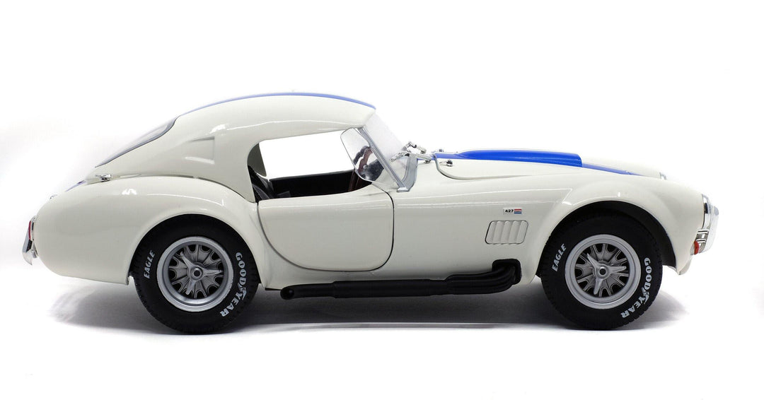 Solido 1:18 1965 Shelby Cobra AC 427 MKI With Removable Top White - Horizon Diecast