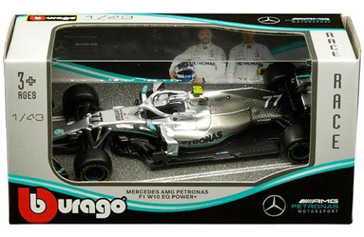 Bburago 1:43 - Mercedes AMG Petronas F1 #77 Valtteri Bottas